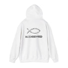 Printify Hoodie Redeemed – “By the Blood” Hooded Sweatshirt - Ichthus Collection