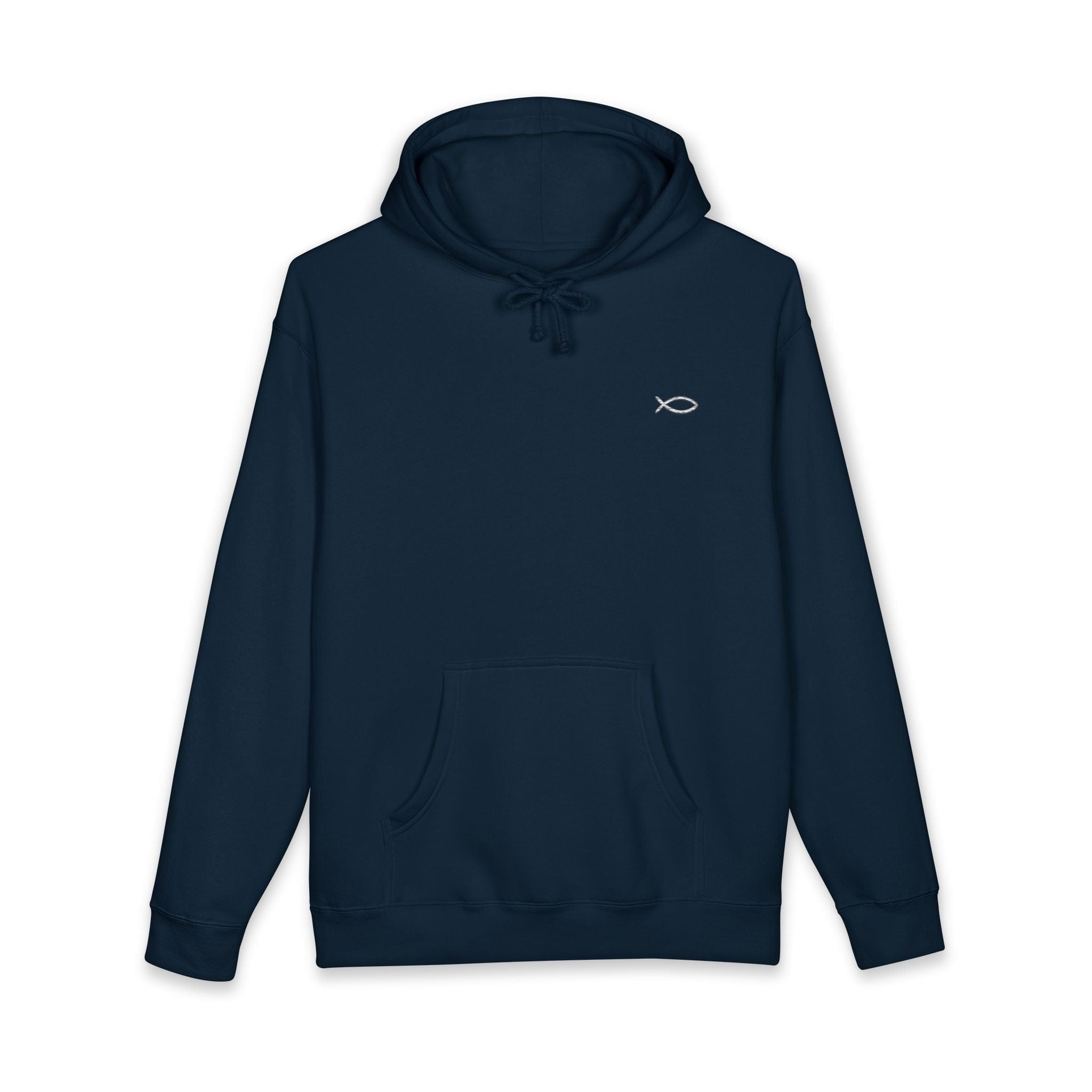 Hoodie Navy / XS Heavyweight Redeemed Unisex Hoodie Salt Skins