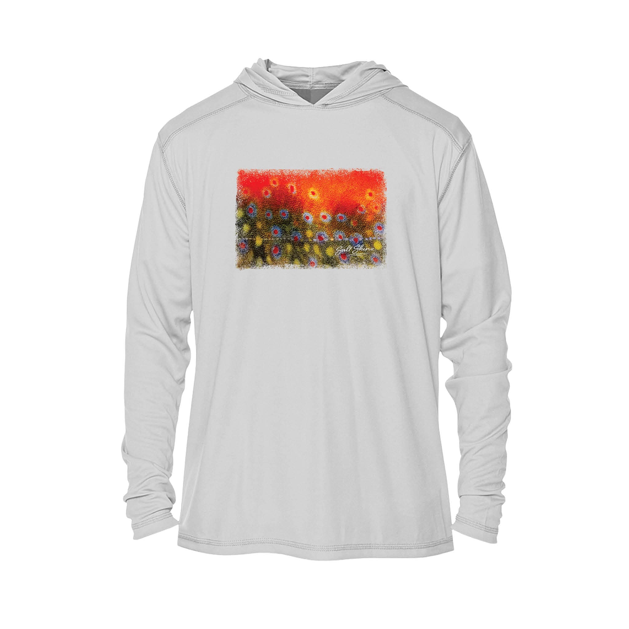 Hoodie Wild Brook Trout Men's Long Sleeve Performance Hoodie