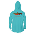 Hoodie Wild Brook Trout Men's Long Sleeve Performance Hoodie