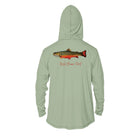 Hoodie Wild Brook Trout Men's Long Sleeve Performance Hoodie