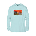 Hoodie XS / Arctic Blue Wild Brook Trout Men's Long Sleeve Performance Hoodie