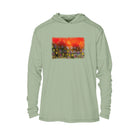Hoodie XS / Sage Wild Brook Trout Men's Long Sleeve Performance Hoodie