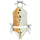 Inkedjoy Redfish Goddess - Women's Two Piece Split Swimsuit
