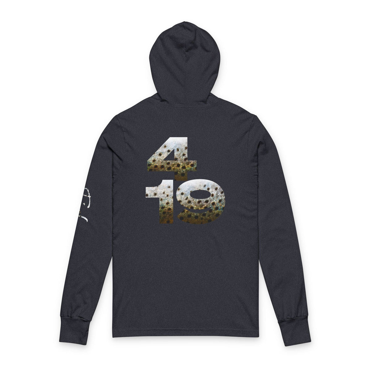 Long-Sleeve Hoodie Fish 4:19 Soft Cotton Pullover Hoodie Unisex Salt Skins