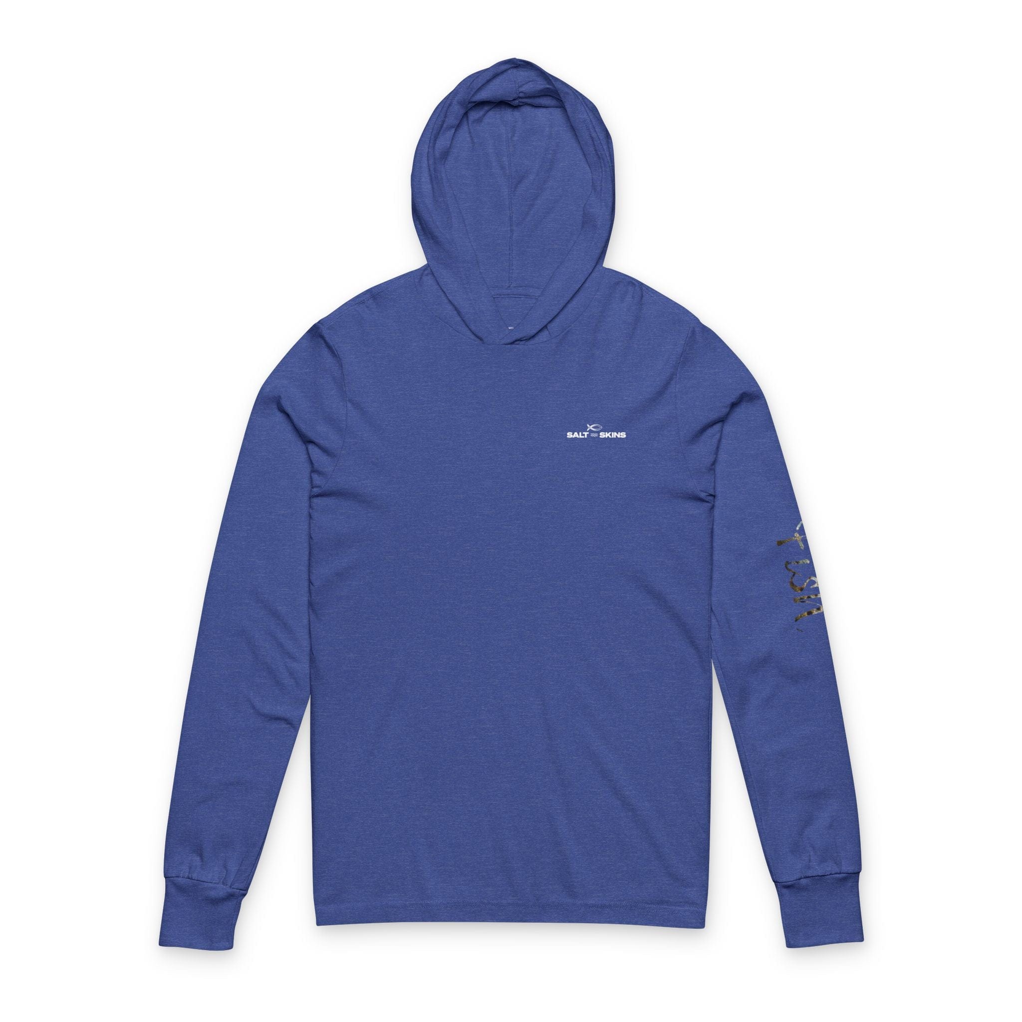 Long-Sleeve Hoodie Fish 4:19 Soft Cotton Pullover Hoodie Unisex Salt Skins
