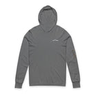 Printify Long-Sleeve Hoodie XS / Grey TriBlend Fish 4:19 Soft Cotton Pullover Hoodie Unisex