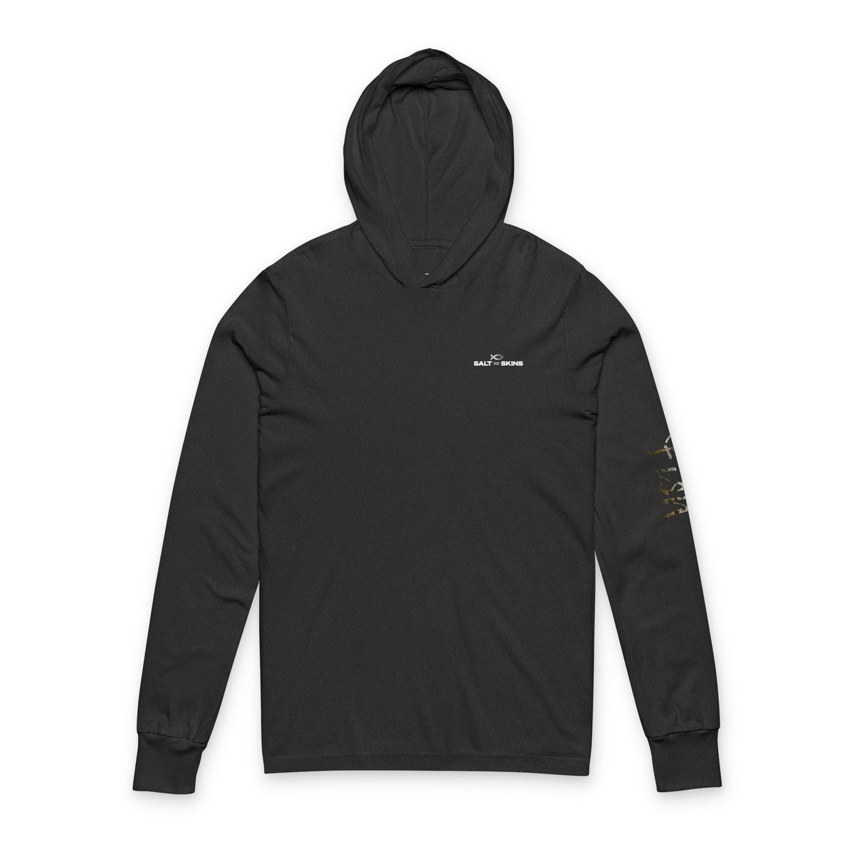 Long-Sleeve Hoodie Fish 4:19 Soft Cotton Pullover Hoodie Unisex Salt Skins
