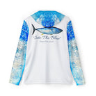 Long-Sleeve Hoodie "Into The Blue" - Dana Katz - Marine Ambassador Unisex Hoodie Salt Skins