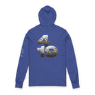 Printify Long-sleeve Fish 4:19 Soft Cotton Pullover Hoodie Unisex