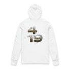 Long-Sleeve Hoodie White / XS Fish 4:19 Soft Cotton Pullover Hoodie Unisex Salt Skins