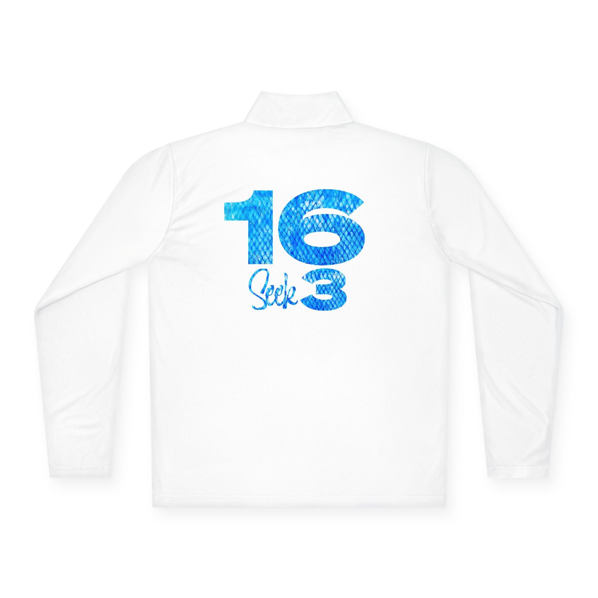 Printify Long-sleeve Seek 3:16 Soft Touch Performance Unisex Quarter Zip