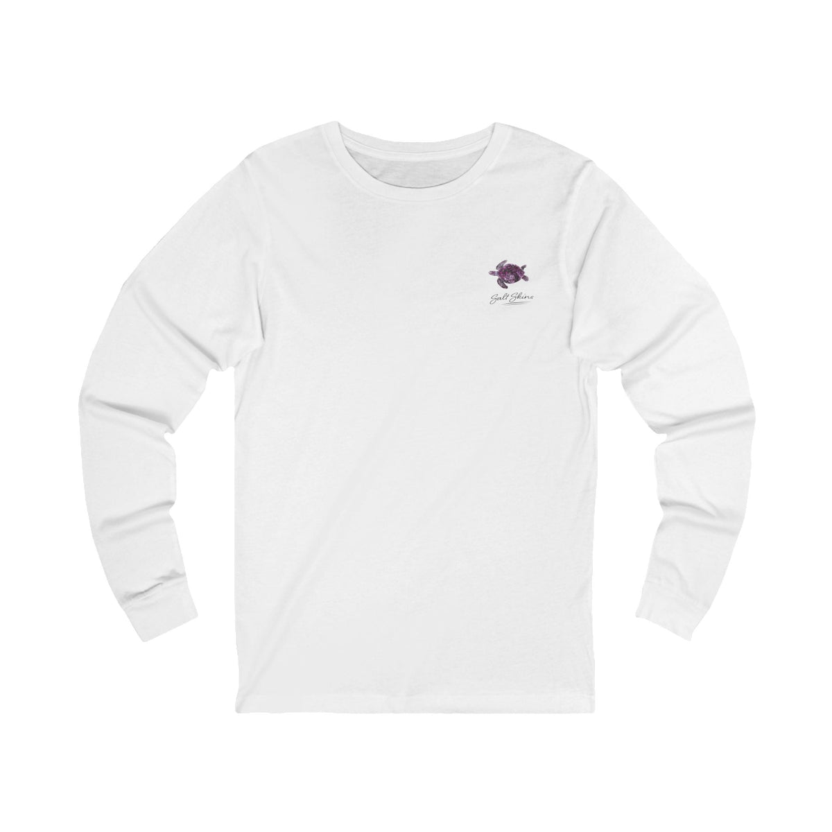 Long-sleeve XS / White Salt Skins Sea Turtle Long Sleeve Tee Salt Skins Apparel