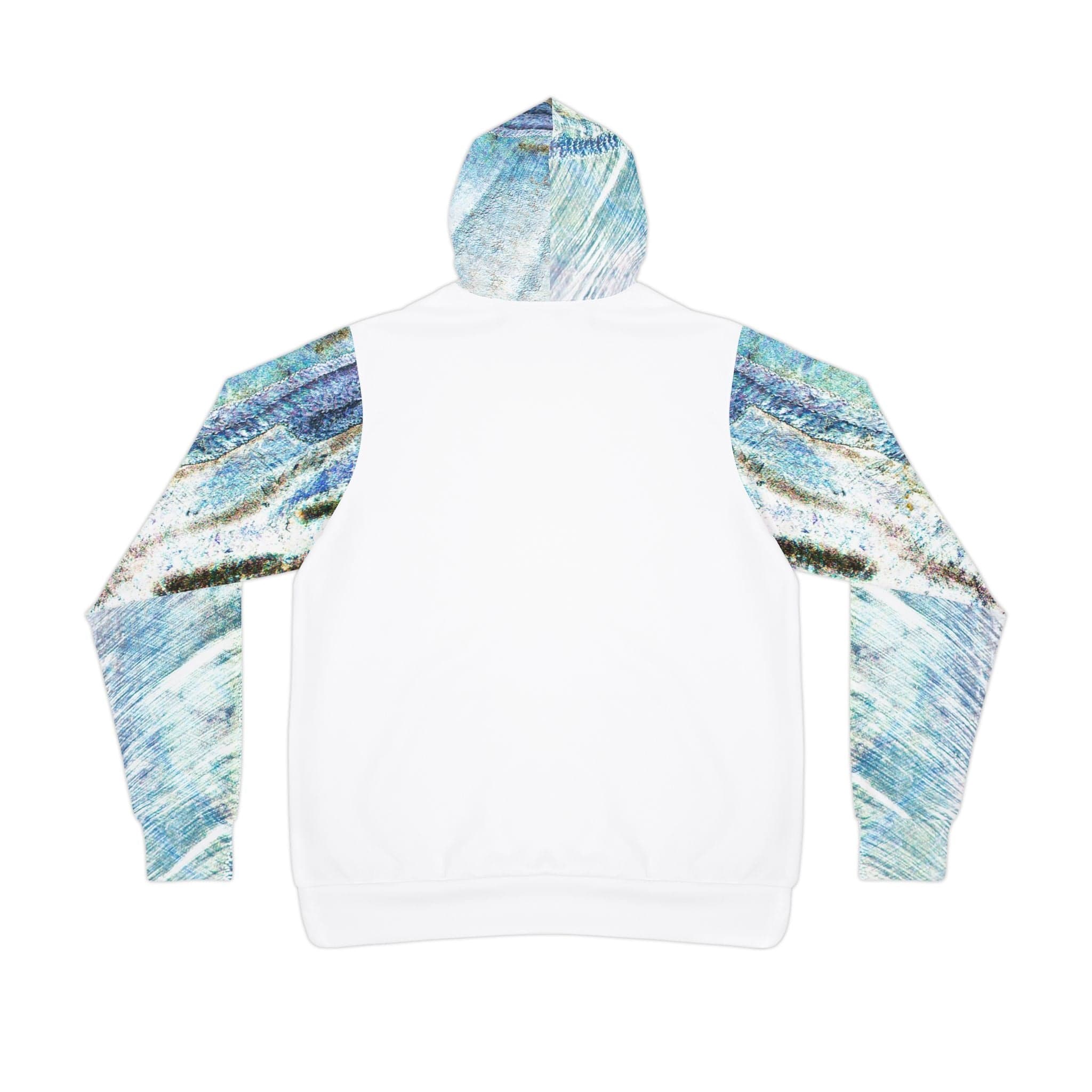 Salt Skins Men's Long Sleeve Hoodie Barracuda Heavy Weight Men's Hoodie Blue