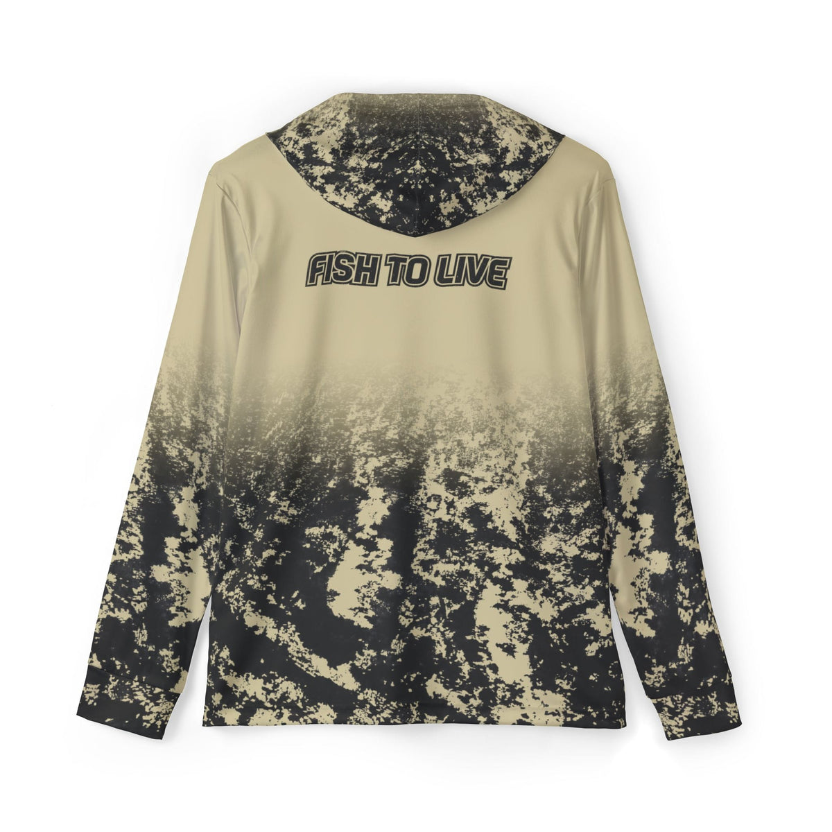 Men's Performance Hoodie Fishaholic Steel Gag Camo Performance Hoodie Salt Skins