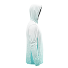 Men's Performance Hoodie Green Sky Water Camo Side Vent Performance Hoodie (b2b) Salt Skins