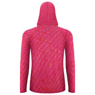 Salt Skins Men's Performance Hoodie Hot Pink Mingy Snapper Men's Long Sleeve Sun Protection Hoodie