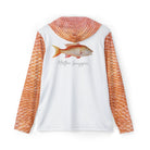 Printify All Over Prints Mutton Snapper II Men's Ultimate Performance Long Sleeve Fishing Hoodie