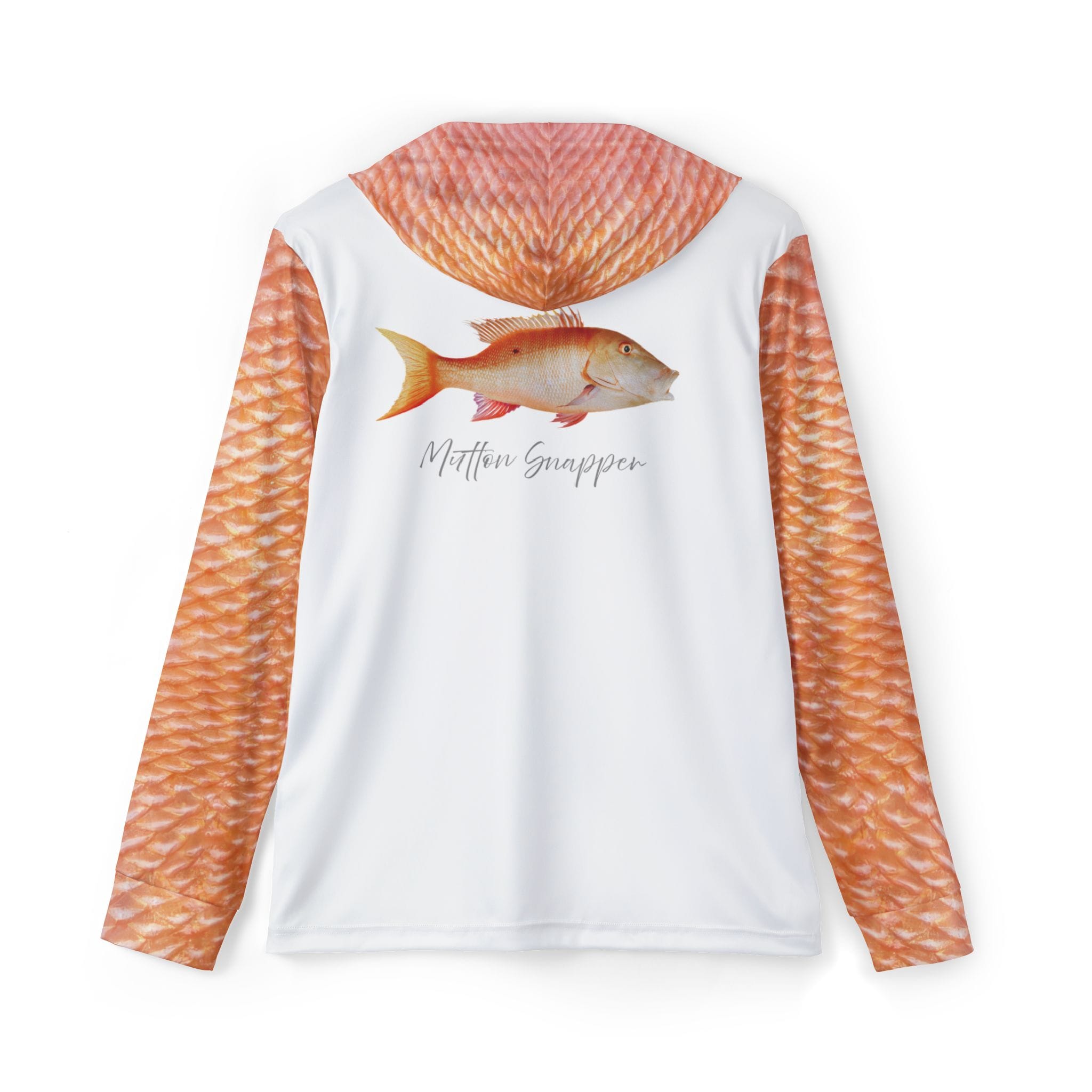 Printify All Over Prints Mutton Snapper II Men's Ultimate Performance Long Sleeve Fishing Hoodie