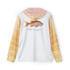 Salt Skins Men's Performance Hoodie Mutton Snapper III Men's Ultimate Performance Long Sleeve Fishing Shirt