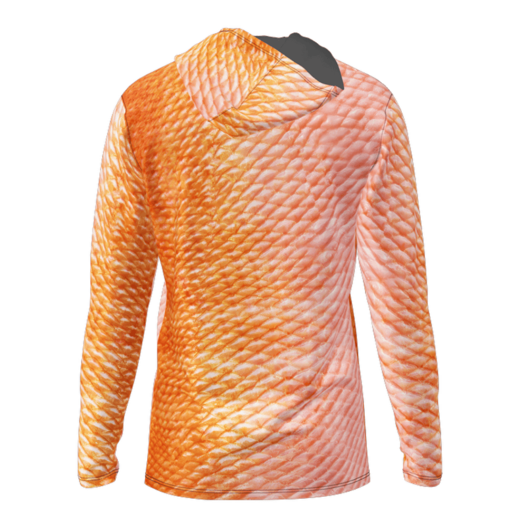 Salt Skins Men's Performance Hoodie Mutton Snapper Men's Long Sleeve Performance Hoodie (b2b)