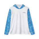 Salt Skins Men's Performance Hoodie Copy of NEW! LIVE BAIT NEEDED - Threadfin Herring Men's Ultimate Performance Long Sleeve Fishing Shirt