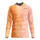 Salt Skins Men's Performance Hoodie Orange Red / XS Mutton Snapper Men's Long Sleeve Performance Hoodie (b2b)