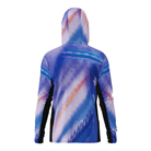 Salt Skins Men's Performance Hoodie Purple Parrot Side Vent Performance Hoodie With Pockets (b2b)
