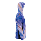 Salt Skins Men's Performance Hoodie Purple Parrot Side Vent Performance Hoodie With Pockets (b2b)