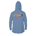 Printify Men's Long Sleeve Hoodie Rainbow Trout Men's Performance Hoodie