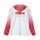 Salt Skins Men's Performance Hoodie Red Snapper Captains Series II - The Ultimate Performance Men's Long Sleeve Fishing Shirt