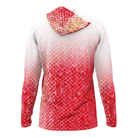 Salt Skins Men's Performance Hoodie Red Snapper Men's Long Sleeve Performance Hoodie (b2b)