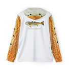 Salt Skins Men's Performance Hoodie Redfish Master Men's Ultimate Performance Long Sleeve Fishing Shirt