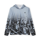 Men's Performance Hoodie Salt Blue / XS Fishaholic Steel Blue Gag Camo Performance Hoodie Salt Skins