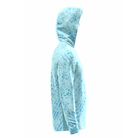 Men's Performance Hoodie Salty Blue Water Camo Side Vent Performance Hoodie (b2b) Salt Skins
