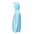 Men's Performance Hoodie Salty Blue Water Camo Side Vent Performance Hoodie (b2b) Salt Skins