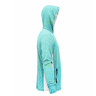 Men's Performance Hoodie Salty Green Water Camo Side Vent Performance Hoodie (b2b) Salt Skins
