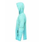 Men's Performance Hoodie Salty Green Water Camo Side Vent Performance Hoodie (b2b) Salt Skins