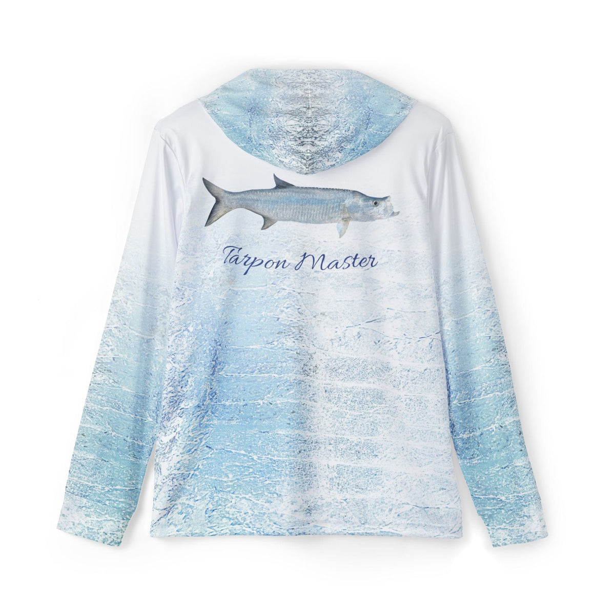 Men's Performance Hoodie Silver King Tarpon Performance Fishing Shirt Salt Skins