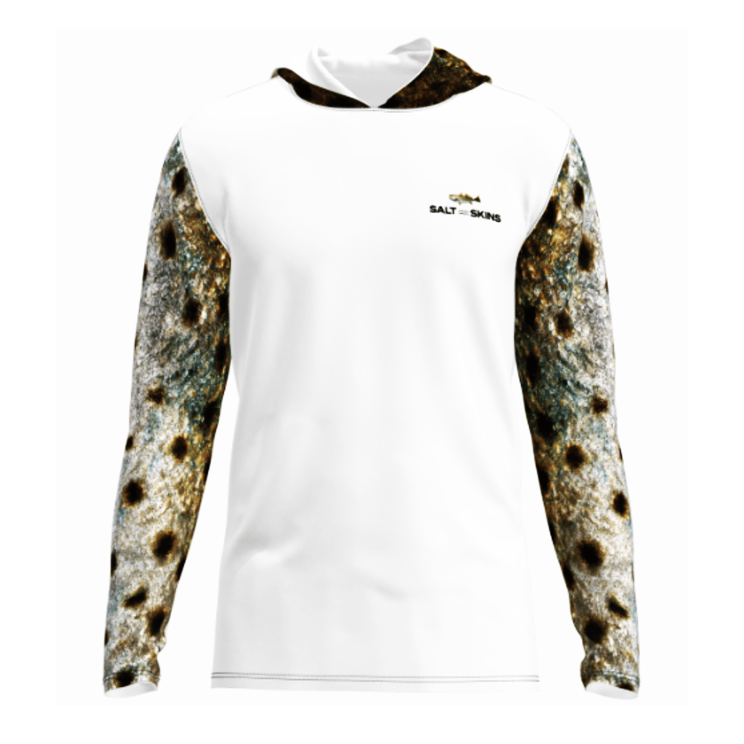 Men's Performance Hoodie Spotted Sea Trout Men's Long Sleeve Performance Hoodie (b2b) Salt Skins
