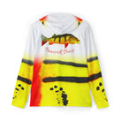Men's Performance Hoodie WIldside Peacock Bass Performance Hoodie Salt Skins