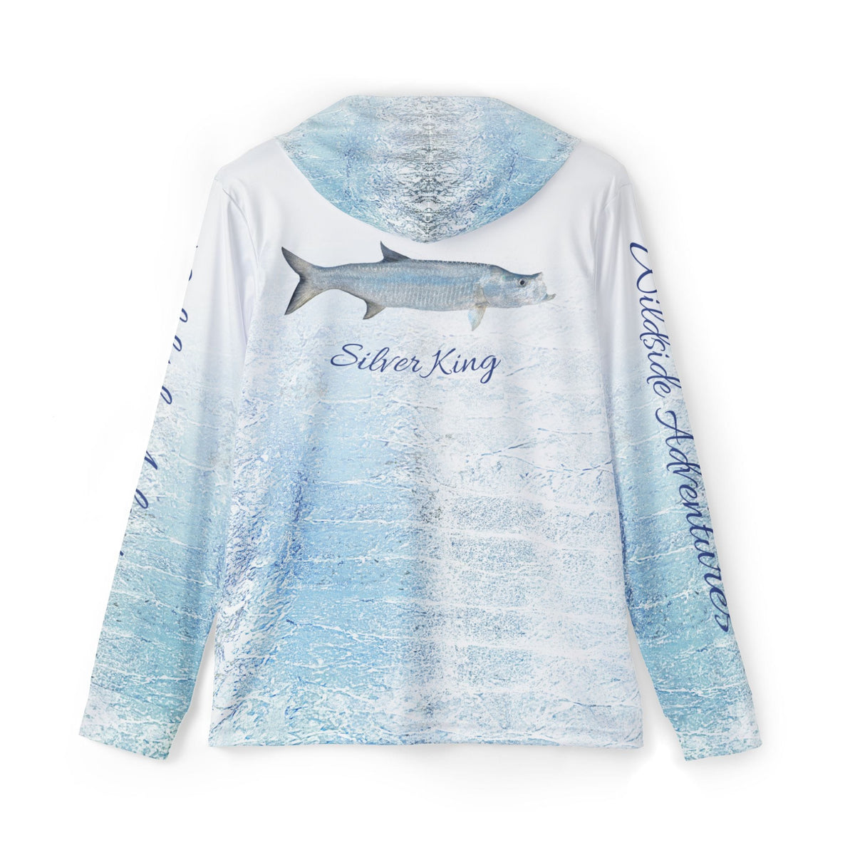 Men's Performance Hoodie Wildside Tarpon | Silver King Performance Fishing Shirt Salt Skins