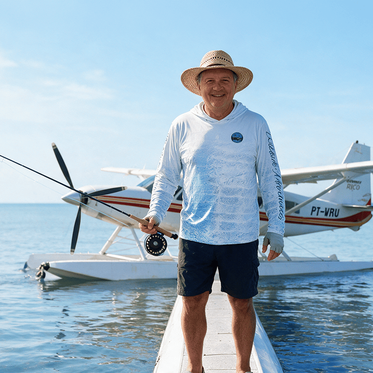 Men's Performance Hoodie Wildside Tarpon | Silver King Performance Fishing Shirt Salt Skins