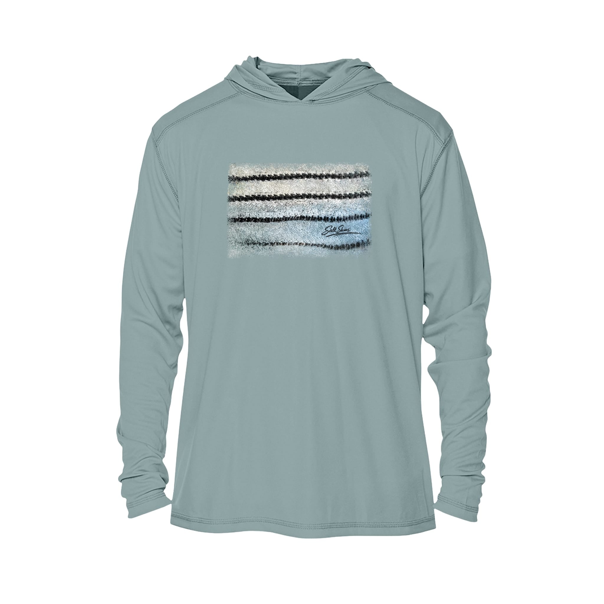 Printify Hoodie NEW Hybrid Striper Series Men's Performance Hoodie