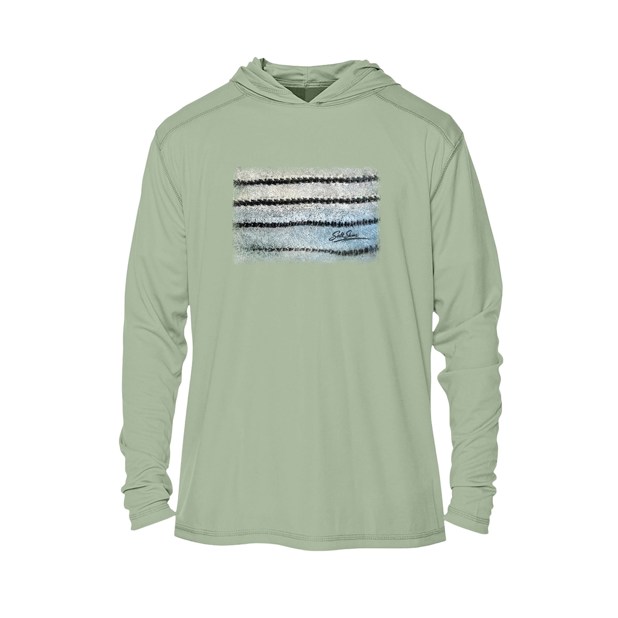 Printify Hoodie NEW Hybrid Striper Series Men's Performance Hoodie