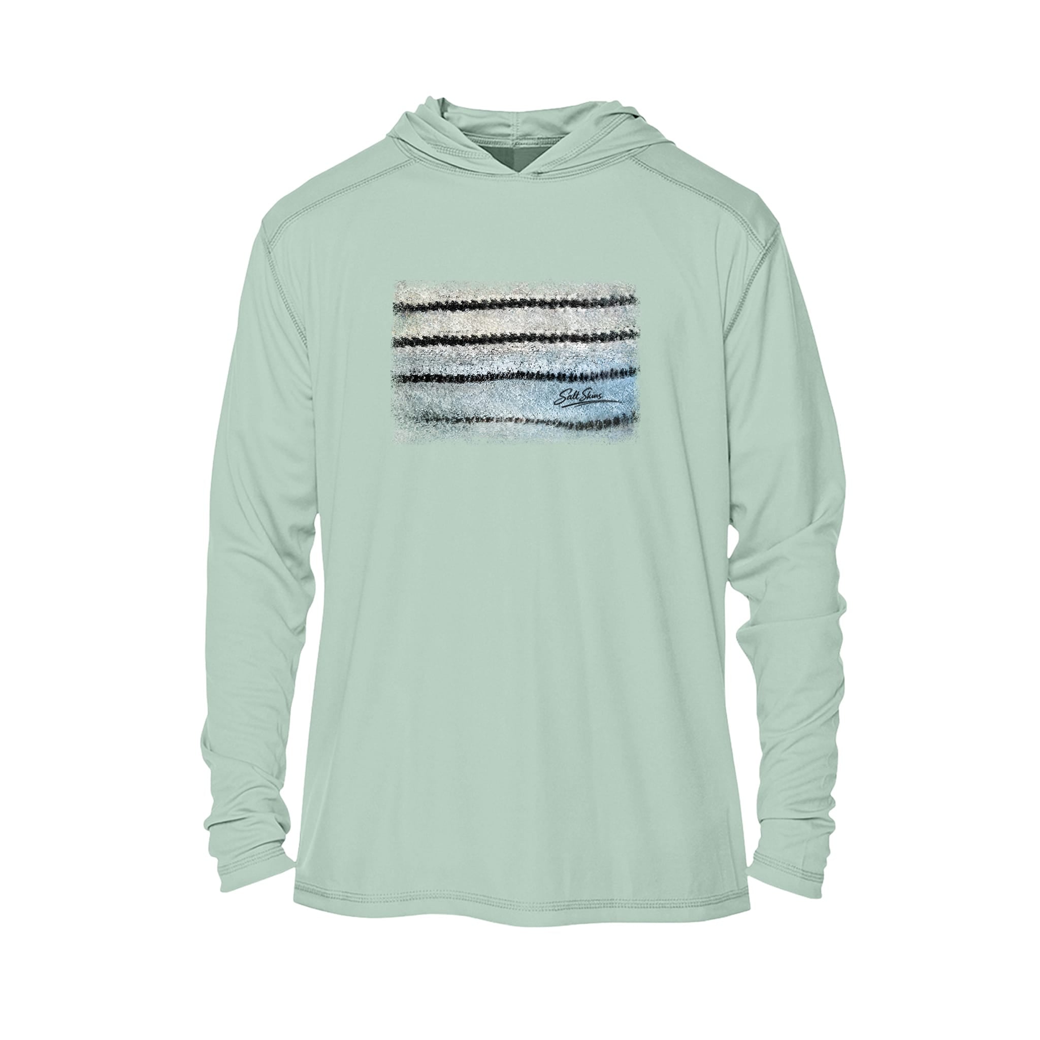 Printify Hoodie NEW Hybrid Striper Series Men's Performance Hoodie