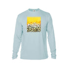 Printify Men's Performance Shirt Artic Blue / XS Wild Brown Trout Men's Performance Fishing Crew Neck