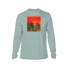 Men's Performance Shirt Light Slate / XS Wild Brook Trout Men's Performance Fishing Crew Neck