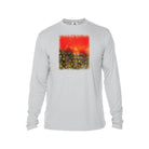 Men's Performance Shirt Pearl Grey / XS Wild Brook Trout Men's Performance Fishing Crew Neck