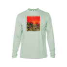 Men's Performance Shirt Seagrass / XS Wild Brook Trout Men's Performance Fishing Crew Neck
